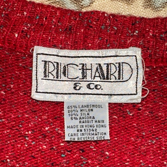 Vintage Retro long cardigan - Picture 4 of 7